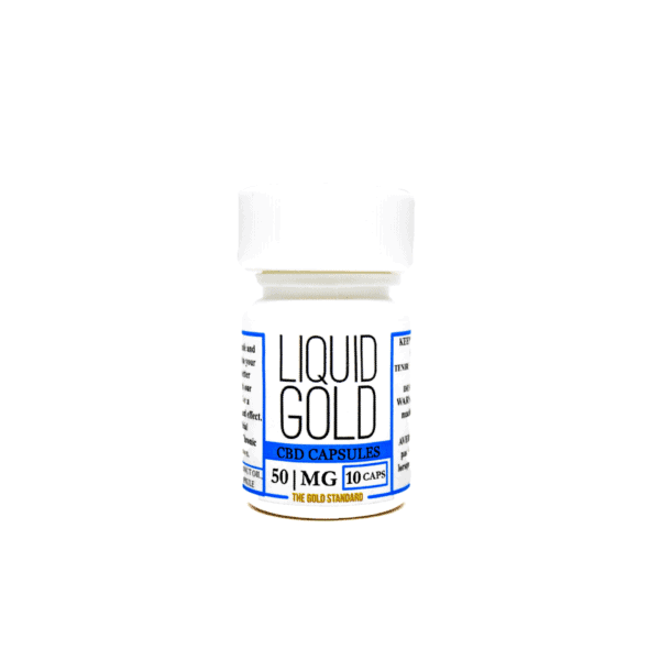 CBD20Capsules2050mg-1 Liquid Gold CBD Capsules – 50mg – 10 Capsules