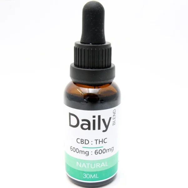 Daily: Full Spectrum CBD : THC Tincture (600mg : 600mg)