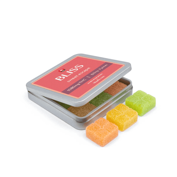 BLISSSWEETESCAPE (1) BLISS - SWEET ESCAPE - PREMIUM INFUSED GUMMIES - 1080MG THC