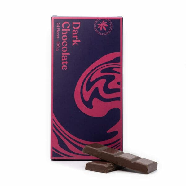 GRANDPASMEDICINEDARKCHOCOLATETHCBAR (1) GRANDPAS MEDICINE - DARK CHOCOLATE BAR - 2400MG THC