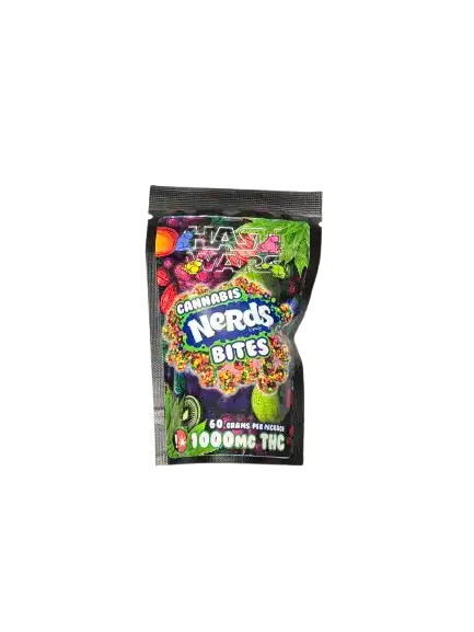 HASH WARS CANNABIS NERD BITES - 1000MG THC