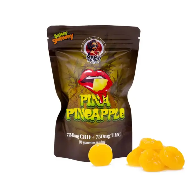 PinaPineapple750MGCBD-01 MAMA ANNE'S - PINA PINAPPLE