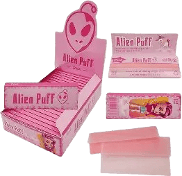 ALIENPUFFPINK ALIEN PUFF ROLLING PAPERS - PINK
