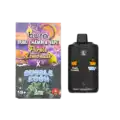 BURN6GRAMPURPLELEMONADEXBUBBLEKUSH BURN LIFESTYLE CO - 6 GRAM DUAL CHAMBER DISPOSABLE VAPE - PURPLE LEMONADE + BUBBLE KUSH