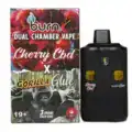 BURN6GRAMVAPECHERRYCBDGORILLAGLUE BURN LIFESTYLE CO - 6 GRAM DUAL CHAMBER DISPOSABLE VAPE - CHERRY CBD X GORILLA GLUE