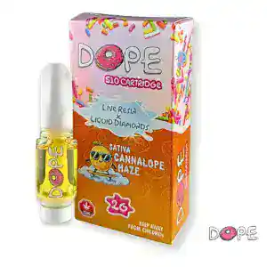 DOPE - LIVE RESIN + LIQUID DIAMONDS VAPE CART (2 GRAMS) - LEMON POUND CAKE