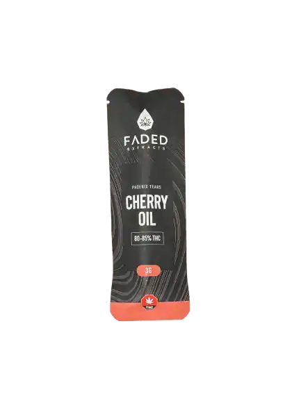 FADEDEXTRACTSCHERRYOIL3GRAM FADED CANNABIS CO - CHERRY OIL - 3 GRAMS