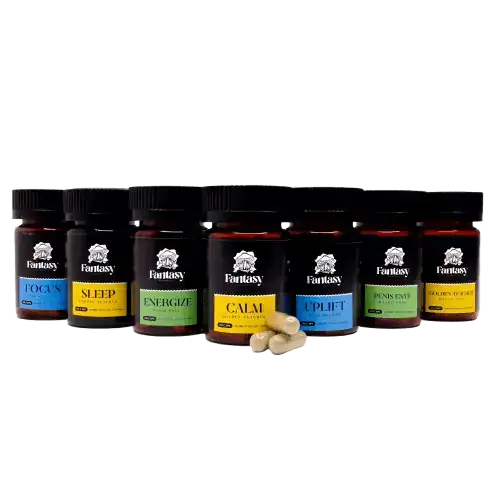 FANTASY4500MGCAPSULESCOLLAGE FANTASY PSYCHEDELICS - 4500MG MUSHROOM CAPSULES - PENIS ENVY - SMART