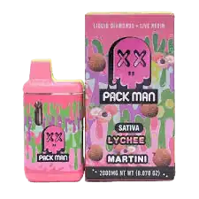 PACKMANLYCHEEMARTINI PACKMAN – LYCHEE MARTINI – LIVE RESIN + LIQUID DIAMOND VAPES – 2 GRAMS
