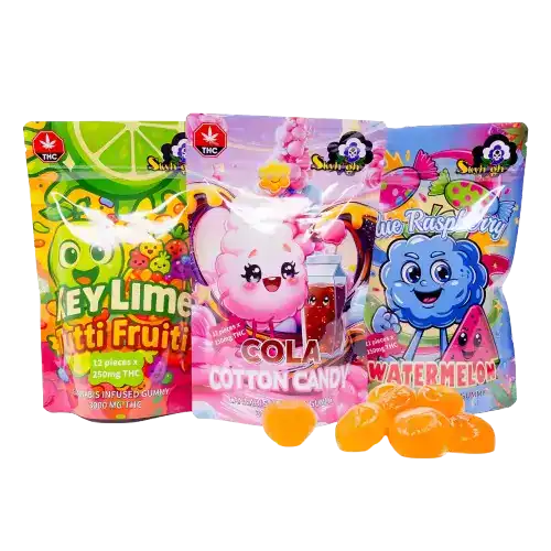 SKY HIGH EDIBLES - 3000MG THC - KEY LIME & TUTTI FRUTTI