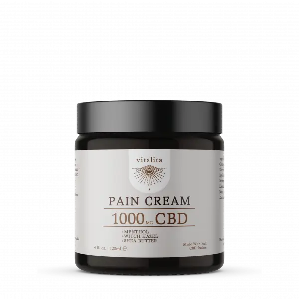 VITALITAPAINCREAM1000MGCBD VITALITA - 1000MG CBD PAIN CREAM