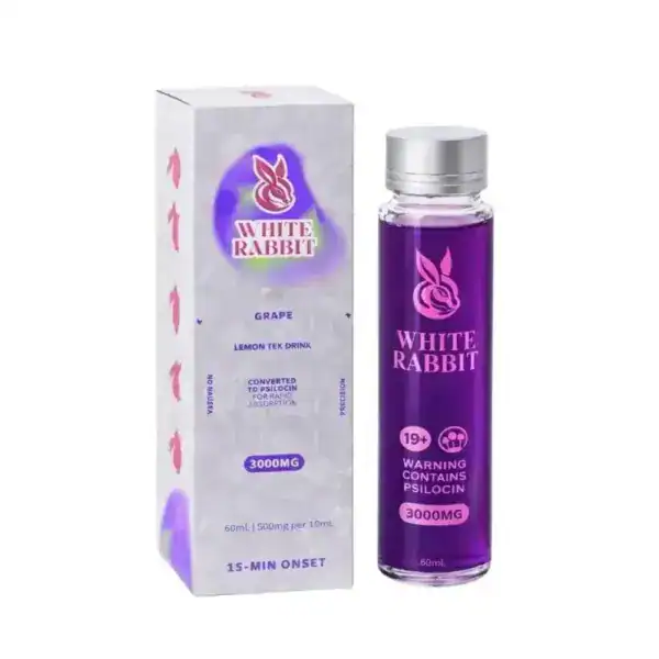 White-Rabbit-Grape-2-1 WHITE RABBIT - LEMON TEK MUSHROOM DRINK (3000MG PSILOCYBIN) - GRAPE