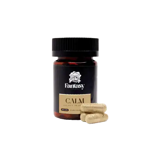 fantasycalm FANTASY PSYCHEDELICS - 4500MG MUSHROOM CAPSULES - GOLDEN TEACHER - CALM