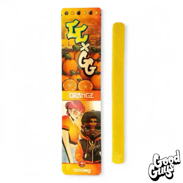 GOOD GUYS X CANDY CARTEL SOUR GUMMY STRIP - GRAPE (500MG THC)