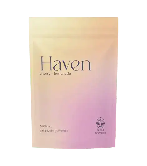 haven.cherry.lemonade HAVEN - MUSHROOM GUMMIES - CHERRY + LEMONADE (5000MG PSILOCYBIN)